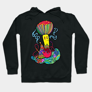 Hooka & Mushroom Hoodie